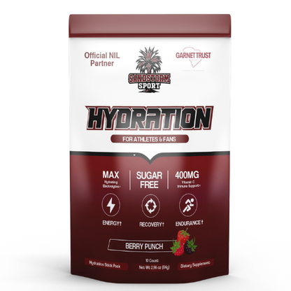 Sandstorm Sport - Berry Punch - Sugar Free Electrolyte Drink Mix | 10 Stick Packs