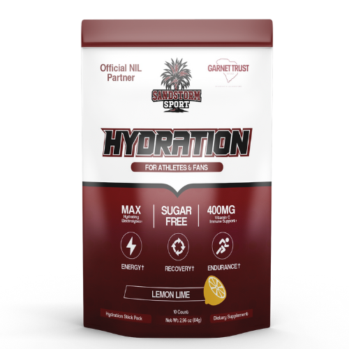 Sandstorm Sport Hydration – Lemon Lime - Sugar Free Electrolyte Drink Mix | 10 Stick Packs